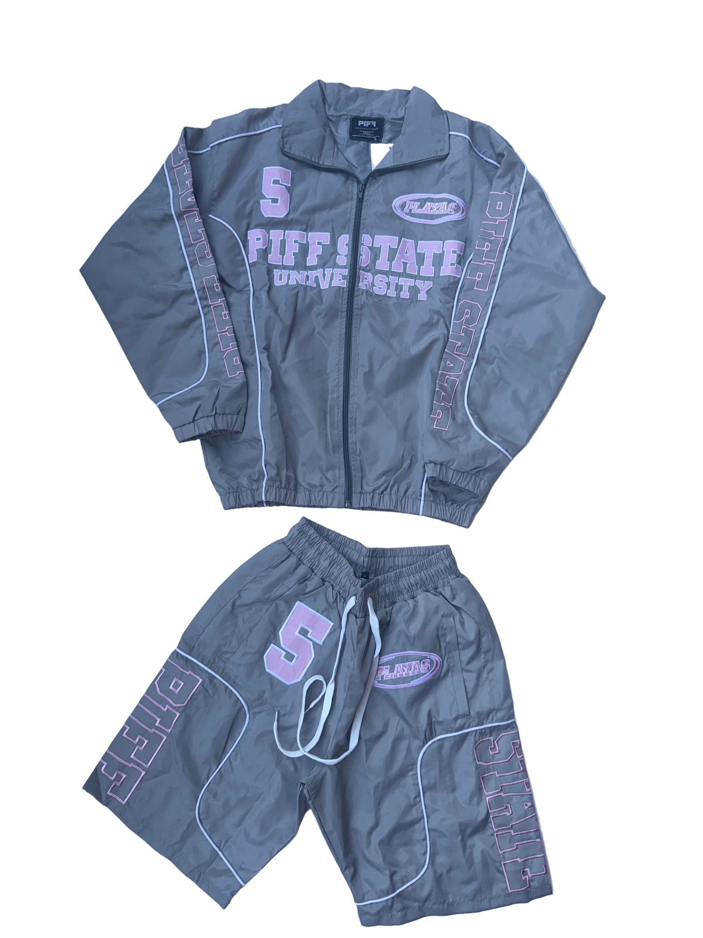 Piff State Windbreaker Short Set