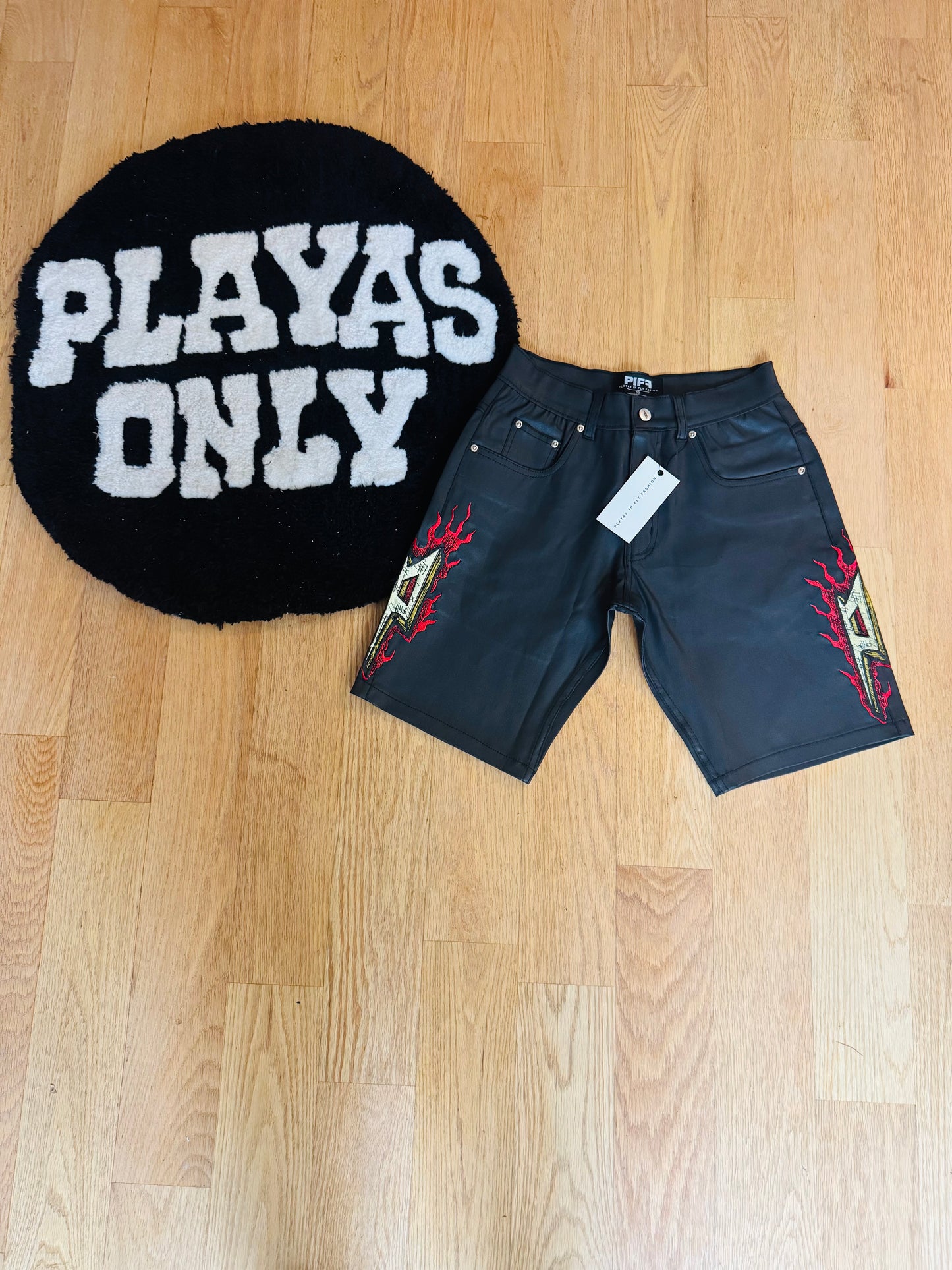 Piff Wax Denim Shorts