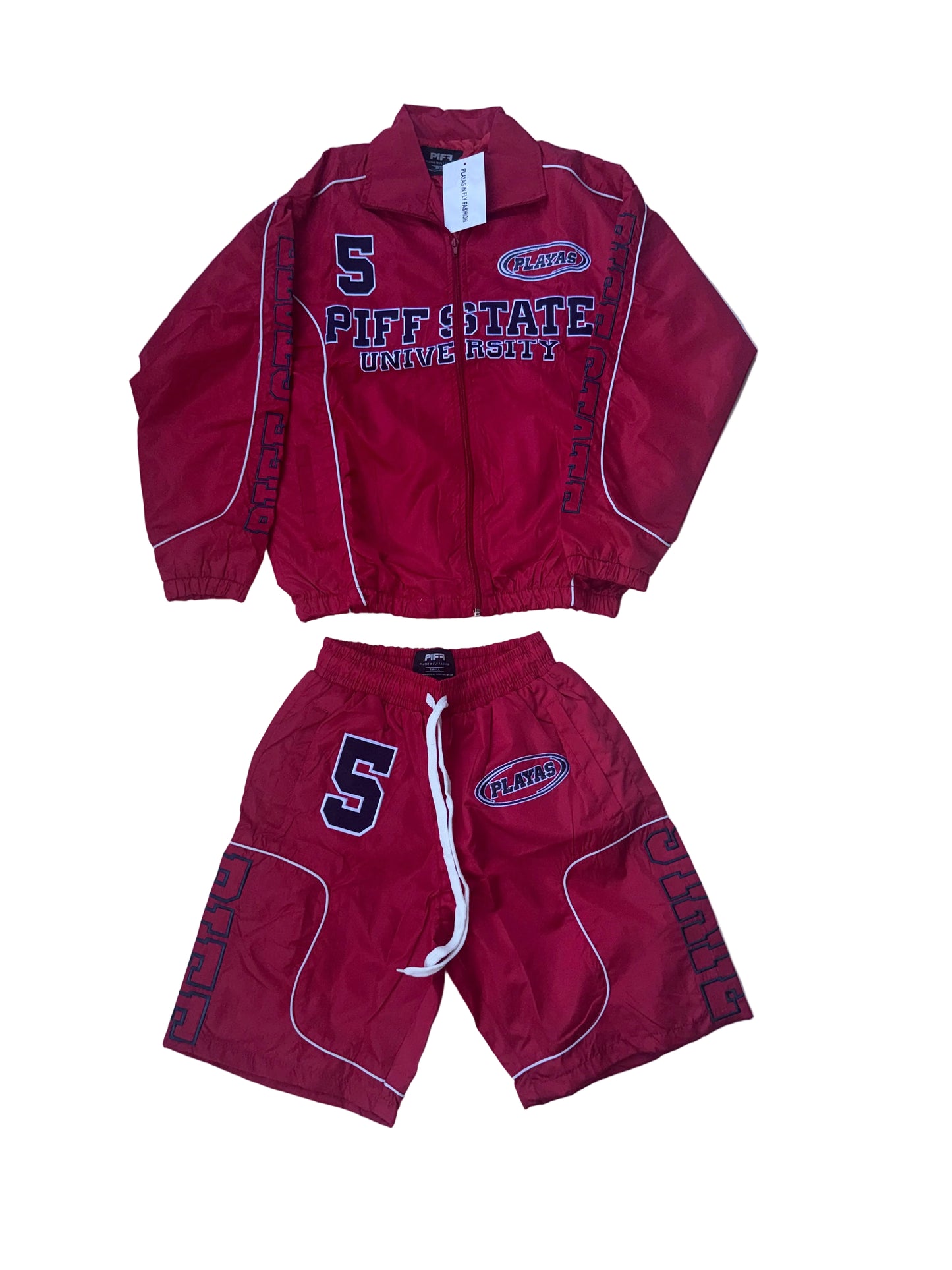 Piff State Windbreaker Short Set