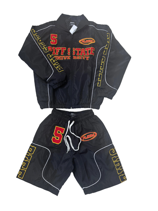 Piff State Windbreaker Short Set