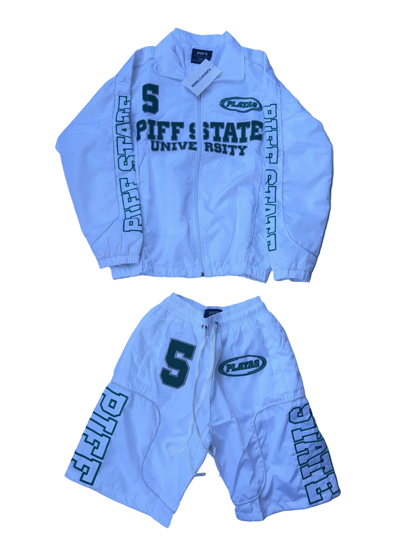 Piff State Windbreaker Short Set